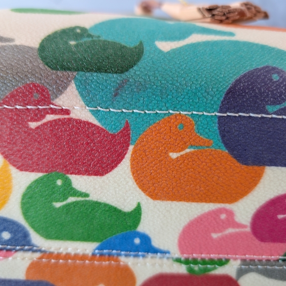 Dooney & Bourke Multicolor Pattern Tote - Picture 4 of 9